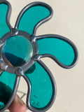 Light  Teal Flowers