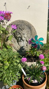 Light  Teal Flowers
